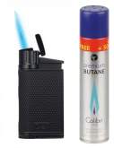 Produktbild Colibri Feuerzeug Evo 1-fach Jet-Flamme schwarz