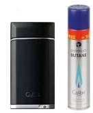 Produktbild Colibri Feuerzeug Evoke II 1-fach Jet-Flamme schwarz-chrom