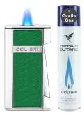 Produktbild Colibri Mosaik Grün Chrom mit breiter Flat-Flame