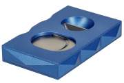 Produktbild Colibri Quasar SV-Cut blau Zwei-in-Eins Taschen Zigarrenabschneider
