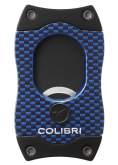Produktbild Colibri S-Cut II Carbon blau Zigarrencutter 26mm Schnitt
