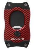 Produktbild Colibri S-Cut II Carbon rot Zigarrencutter 26mm Schnitt