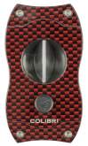 Produktbild Colibri V-Cut Kerbschnitt Zigarrencutter Carbon rot