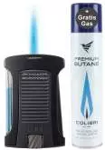 Produktbild Colibri Daytona II schwarz Feuerzeug mit Jet-Flamme