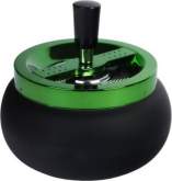 Produktbild Drehascher Multi grün - schwarz matt 13cm