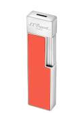 Produktbild S.T. Dupont Twiggy Feuerzeug pink chrom mit Fackel Jet Flamme 030011