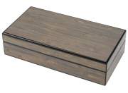 Produktbild Mini Zigarren-Humidor Bambusdekor glänzend für ca. 5 Zigarren