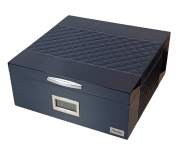 Produktbild Passatore Humidor nachtblau glänzend 30-40 Zigarren