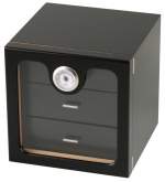 Humidor Schrank Kabinett schwarz