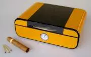 Produktbild Angelo Humidor Carbon Yellow