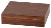 Produktbild Humidor Walnuss Dekor mit Oberflächenstruktur klein