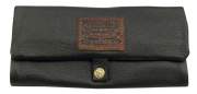 Produktbild Kavatza Classic P 01 Leder schwarz Joint Tabaktasche Drehertasche Tabakbeutel