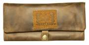 Produktbild Kavatza Buckaroo Deluxe P 05RO Leder braun Joint Tabaktasche Drehertasche Tabakbeutel