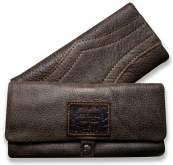 Produktbild Kavatza Mary Poppins P 15 Leder braun Joint Tabak Tasche Drehertasche Tabakbeutel