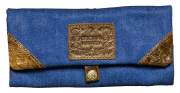 Produktbild Kavatza Indigo Jeans PJ 37 blau Joint Tabaktasche Drehertasche Tabakbeutel