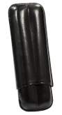 Produktbild Martin Wess Zigarrenetui Leder schwarz 490 für 2 Zigarren (Robusto)