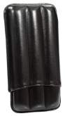 Produktbild Martin Wess Zigarrenetui Leder schwarz 491 für 3 Zigarren (Robusto)