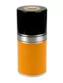 Produktbild Passatore Humidor Alu Dose Röhre Reisehumidor orange schwarz 7 Zigarren