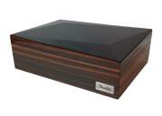Produktbild Passatore Humidor schwarz/Sandelholz glänzend für 30 Zigarren