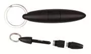 Produktbild Passatore Zigarrenbohrer DUO XL Alu schwarz 9+12mm Schnitt