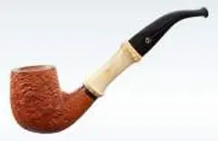 Produktbild Rattray's Bamboo Bent Sandblast Light 9mm Bent Classic