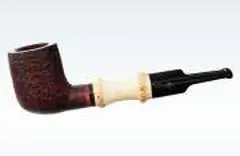 Produktbild Rattray's Bamboo Billiard Sandblast Red 9mm Straight Billiard
