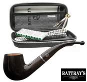 Rattray's Joy Grey 8 - Pfeifen Starter Set Bent - Classic