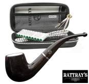Bild zu Rattray's Joy Grey 8M - Pfeifen Starter Set mit Meerschaumeinsatz Bent - Classic