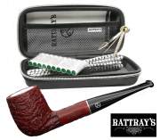 Produktbild Rattray's Joy Sandblast 113M - Pfeifen Starter Set mit Meerschaumeinsatz Billiard
