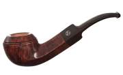 Produktbild Rattray's Pfeife Skye Burgundy 209 Bordeaux-rot poliert Bent Rhodesian