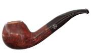 Produktbild Rattray's Pfeife Skye Burgundy 210 Bordeaux-rot poliert Half-Bent Prince