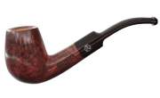 Produktbild Rattray's Pfeife Skye Burgundy 211 Bordeaux-rot poliert Bent Classic