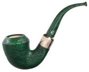 Produktbild Rattray's Yule Sandblast 24 Pfeife grün sandgestrahlt Bent Calabash
