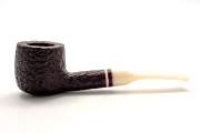 Savinelli Avorio - Rustic 121 Pfeife Half-Bent - Pot