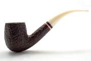 Savinelli Avorio - Rustic 606 Pfeife Bent - Classic