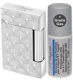 Produktbild S.T. Dupont Initial Cinatique Feuerzeug Palladium 020844