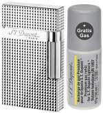 Produktbild S.T. Dupont Ligne 2 Carrè silber Feuerzeug 016184
