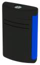 S.T. Dupont MaxiJet Fluo blau schwarz Feuerzeug Jet-Flamme 020171