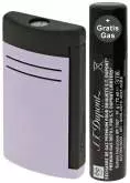 Produktbild S.T. Dupont Feuerzeug MaxiJet Jet-Flamme Purple Flieder schwarz matt 020162