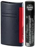 Produktbild S.T. Dupont Feuerzeug MaxiJet Jet-Flamme schwarz rot 020160N