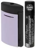 Produktbild S.T. Dupont Feuerzeug MiniJet 3 Jet-Flamme Purple - schwarz matt 010865
