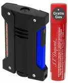 Produktbild S.T. Dupont Defi Extreme Fluo Feuerzeug blau schwarz 021416