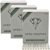 Produktbild Pfeifenfilter White Elephant 9mm Natural Meerschaum Superflow 450 Filter in 3 Boxen