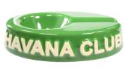 Produktbild Havana Club Zigarrenascher Chico Keramik grün glänzend 1 Ablage 13x9x3cm