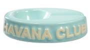 Produktbild Havana Club Zigarrenascher Chico Keramik hellblau glänzend 1 Ablage 13x9x3cm