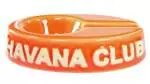 Havana Club Zigarrenascher Chico Keramik orange glänzend 1 Ablage 13x9x3cm