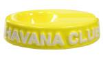 Havana Club Zigarrenascher Chico Keramik gelb glänzend 1 Ablage 13x9x3cm