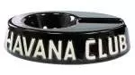Havana Club Zigarrenascher Egoista Keramik schwarz glänzend 1 Ablage 17x11x4cm