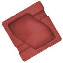 Les Fines Lames Dyad Red 2 Ablagen Zement rot 15x15x3cm
