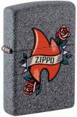 Produktbild Zippo 60007848 Flammen-Tattoo Iron Stone